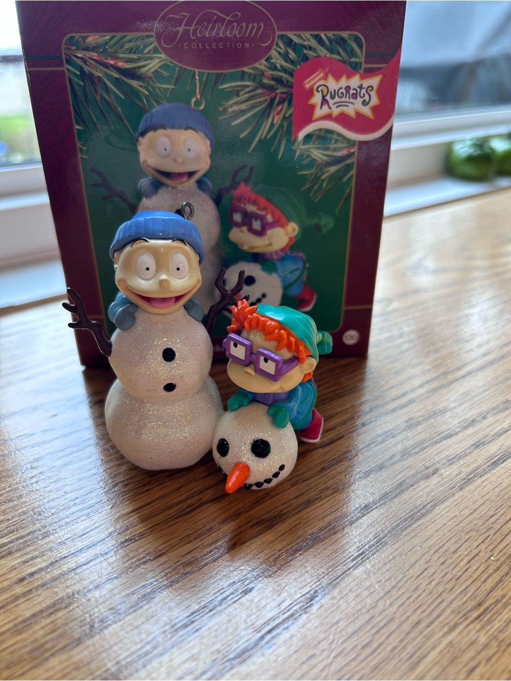 Tommy & Chuckie Snowman Holiday Toy Set - White & Blue